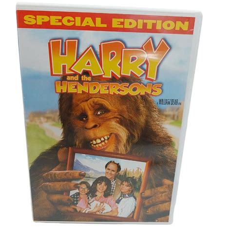 Harry And The Hendersons 1987 Film Dvd Mercari