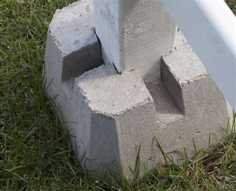 Solid Concrete Block For Pillars Dek Block Shaw Brick Cement