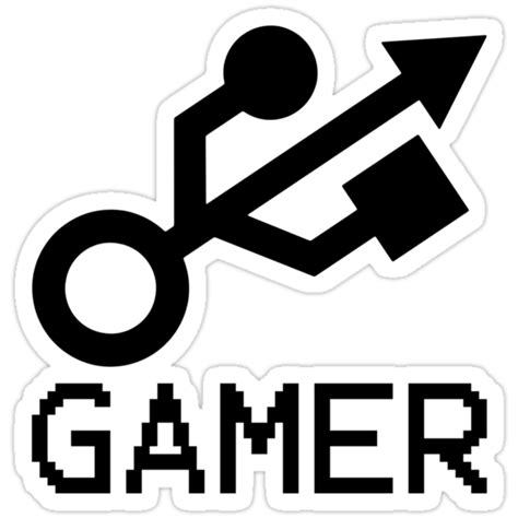 Gamer Symbol Stickers By Proxish Redbubble