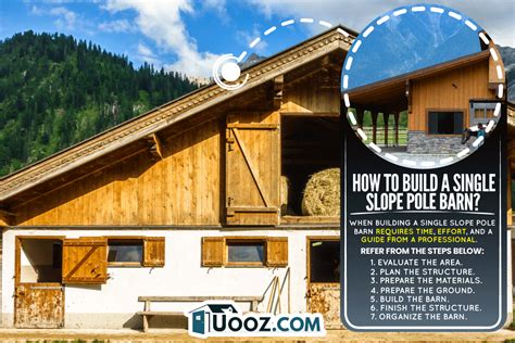 How To Build A Single Slope Pole Barn