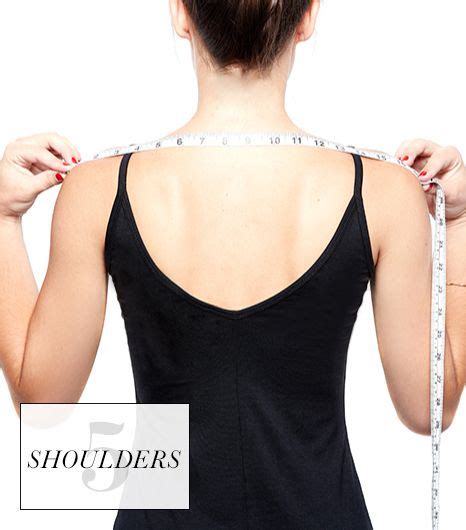 The shoulder width measurement consists of the following: Online Shopping 101: How to Take Your Own Measurements ...