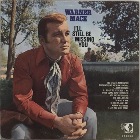 Warner Mack I Ll Still Be Missing You US Vinyl LP Album LP Record