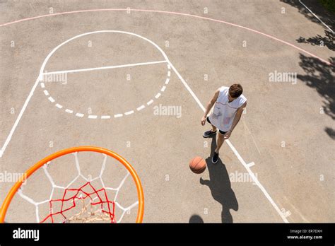 Basketball Court From Above Hi Res Stock Photography And Images Alamy