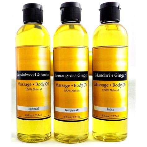 Natural Organic Massage And Body Oil Sensual Massage Bath Oil Moistur