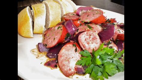 There might be other types of meat in kielbasa, but pork is the most prevalent variety. Polish Kielbasa Sausage My Way - (Easy)(Fast) - YouTube