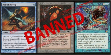 Magic The Gathering 10 Specific Reasons Cards Were Banned