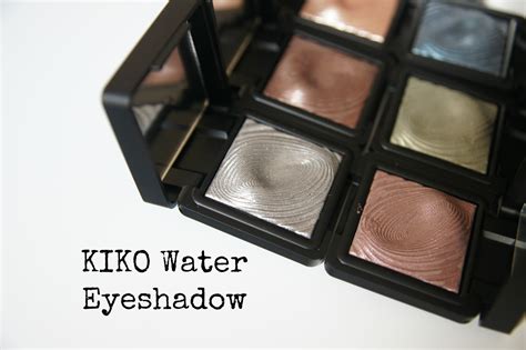 Kiko Water Eyeshadow Review Expat Make Up Addict