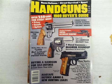 Multi Lot Vintage Gun Magazines