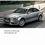 Audi A4 Owners Manual 2015