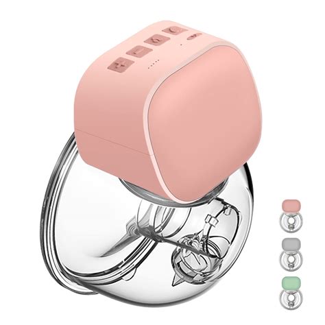 Buy Qiuxqiu Wearable Breast Pumps Electric Hands Free Breast Milk Extractor Portable Spill Proof