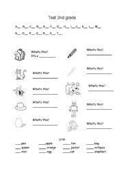 english worksheets  alphabet worksheets page