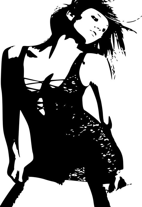 Female Dancer Vector Graphic Image Free Stock Photo Public Domain