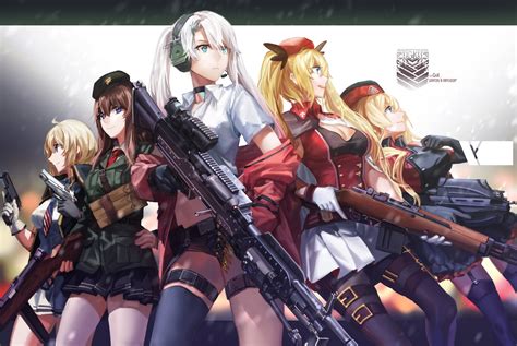 Anime Girls Frontline Anime Gun Wallpaper