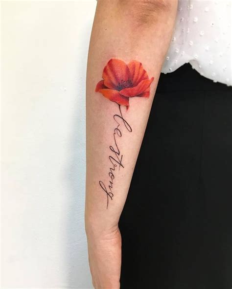 60 Beautiful Poppy Tattoo Designs And Meanings Tattooadore Poppies