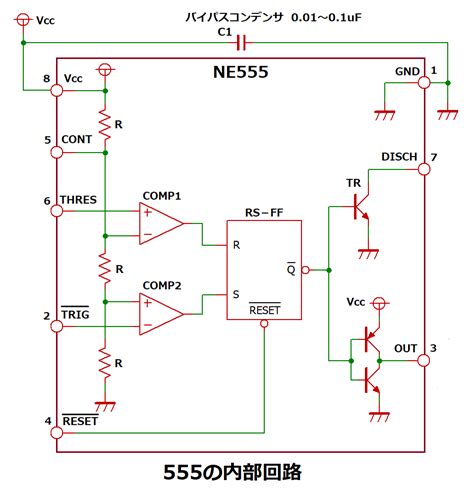 【発振回路も解説】タイマーic 555の動作原理と使い方 アナデジ太郎の回路設計