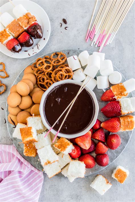 Easy Chocolate Fondue Made To Be A Momma