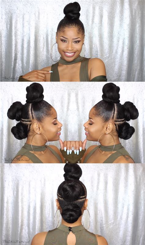This Braided Updo For Black Hair Is Inspiring And Amazing