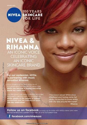 Rihanna Branded Too Sexy For Nivea By Skincare Companys New Boss Kaycee Weezy
