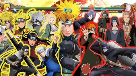 All Hokage Vs Akatsuki Siapa Yang Terkuat Naruto Ninja Storm