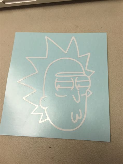 Rick And Morty Car Decal Funny Car Decals