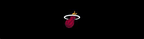Miami Heat Logo On A Black Background