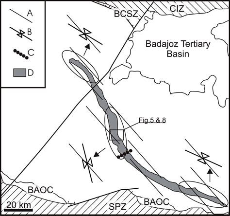 The Terena Syncline With Its Characteristic Z Shape See Fig 1 For