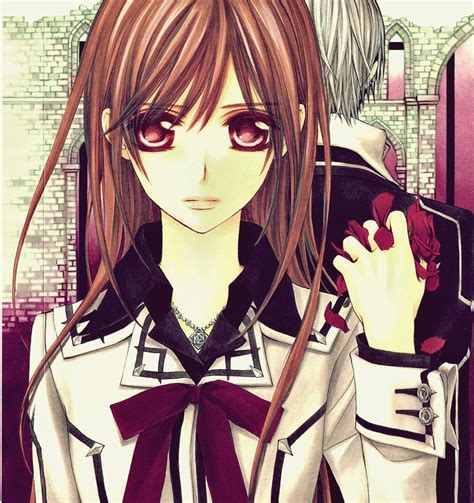 yuki kuran nightclass uniform xd vampire knight kiss vampire knight season 3 vampire knights