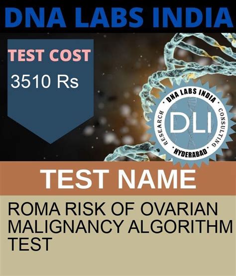 What Is Roma Risk Of Ovarian Malignancy Algorithm Test