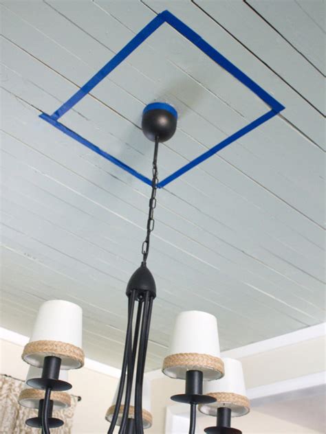 Ceiling medallions are circular, oval or square relief embellishments most often found in the center of a room to surround the canopy of a hanging light fixture. Easy DIY Ceiling Medallion | HGTV
