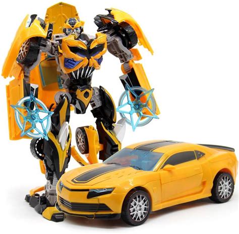 Hum Enterprise Bumblebee Robot Transformer Converting Into Car For Kids