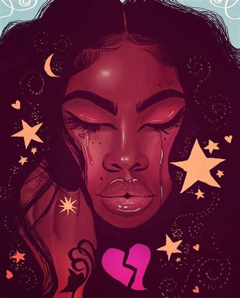 Pin By Σคγค On Black Art Black Love Art Black Girl Art Black Girl