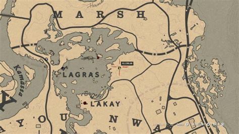 Red Dead Online Bluewater Marsh Treasure Map Guide