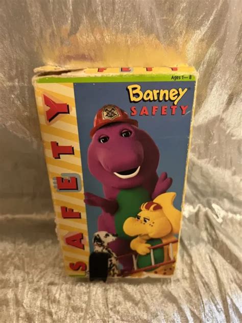 Barney Barney Safety Vhs 1995 999 Picclick