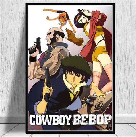 Cowboy Bebop Canvas Printspike Spiegel Artmanga Etsy