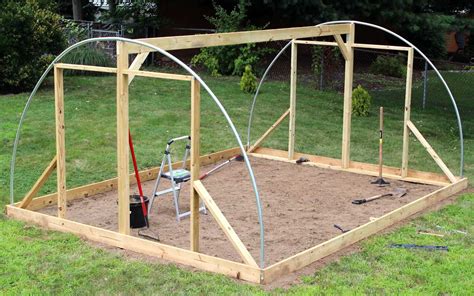 Diy Hoop House Greenhouse Design And Build Mrcrazykicks