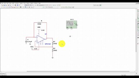 Multivibrator Designing And Simulation In Multisim Using Opamp Youtube