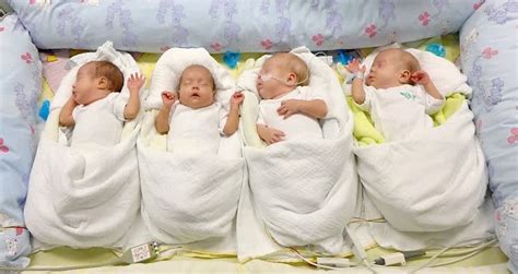 These Newborn Quadruplets Are Adorable But When I Saw Who Their Mom Is