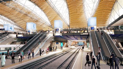 Grimshaw And Arup Unveil Proposal For London High Speed Train Station