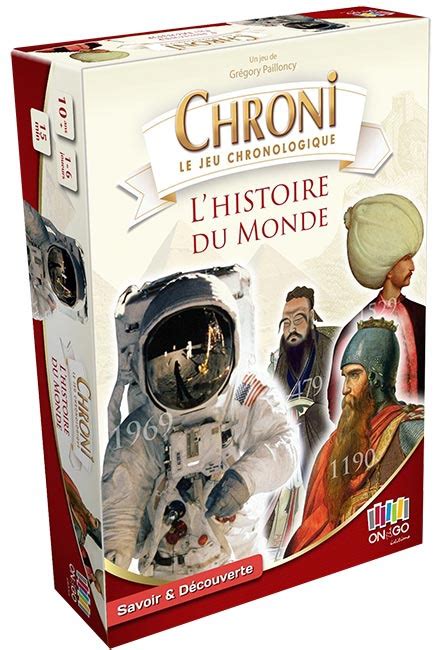 Chroni : L'Histoire du Monde - Jeux de société - Acheter sur Espritjeu.com