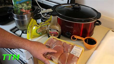 Just put the chicken thighs on the bottom of the crock pot. Easy Crock Pot Slow Cooker Recipe~Boneless Skinless ...