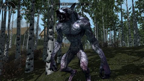 Werewolf Model Replacer At Skyrim Nexus Mods And Community