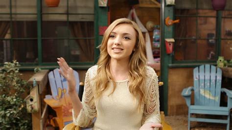 Talking Style With Peyton List On The Set Of Bunkd Disney Style