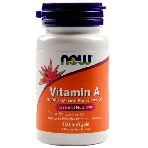 We did not find results for: Now Foods Vitamin A - 10,000 IU - 100 Softgels - eVitamins.com