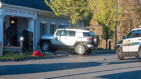 Officers Fatally Shoot Man Who Rammed His Suv Into A Massachusetts