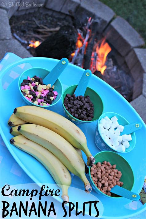 Campfire Banana Splits
