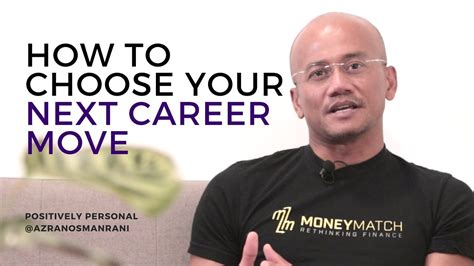how to choose your next career move youtube