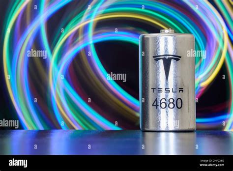 New Tesla 4680 Battery Cell For Electric Vehicles St Petersburg