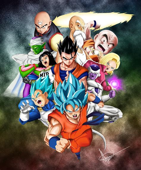 Character subpage for the universe 11 characters. ArtStation - Dragon Ball Super Universe 7, Alyssa Munoz