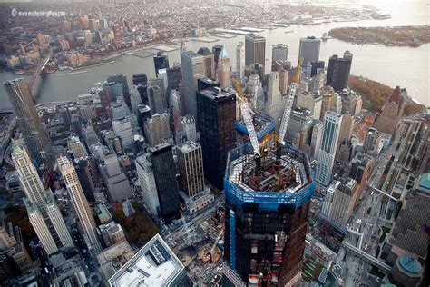 New York One World Trade Center Construction Aerials Part Two Eric