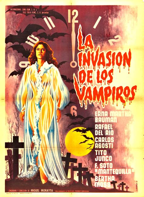 Invasion Of The Vampires Horror Movie Posters Movie Poster Art